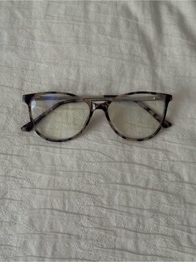 Tortoiseshell Round Blue-Light Blocking Glasses